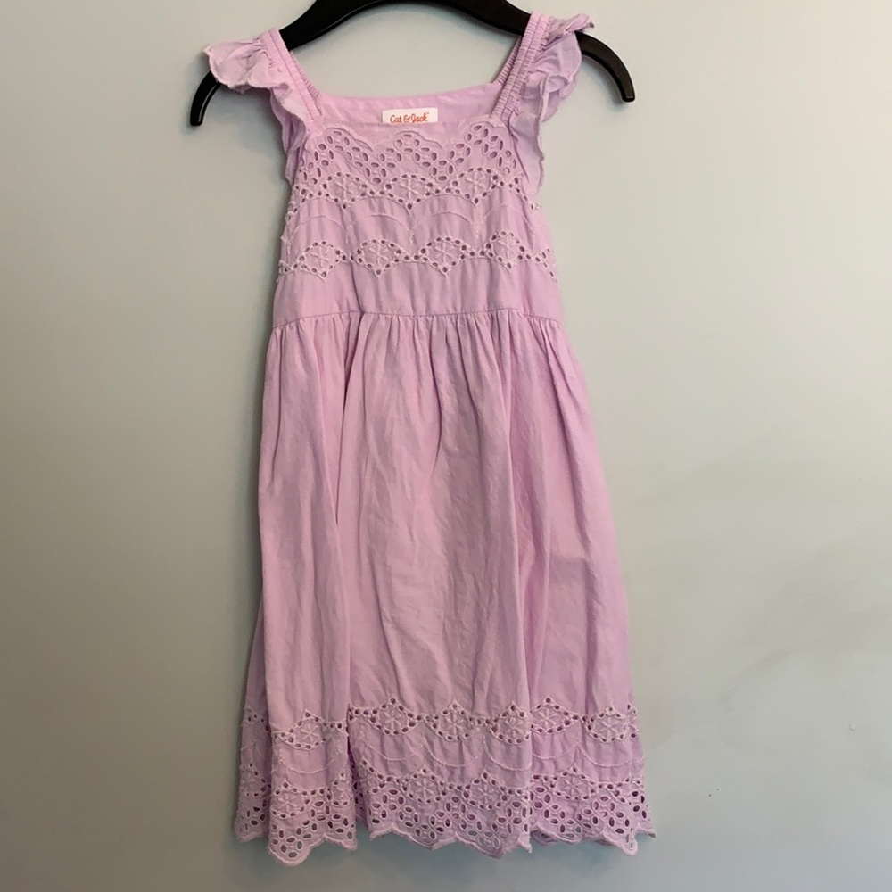 Cat & Jack girls purple summer dress. Size XS(4/5)